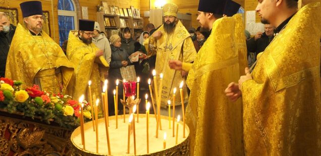 Престольное торжество отметили в храме святого благоверного князя Александра Невского